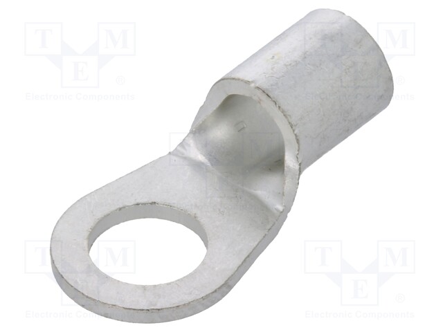Ring terminal; M6; 6÷10mm2; crimped; for cable; non-insulated