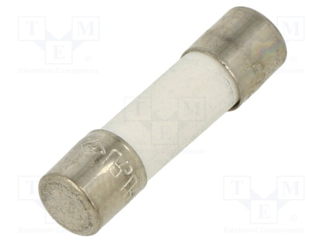 Fuse: fuse; 12.5A; 250VAC; ceramic; 20x5mm; brass; bulk