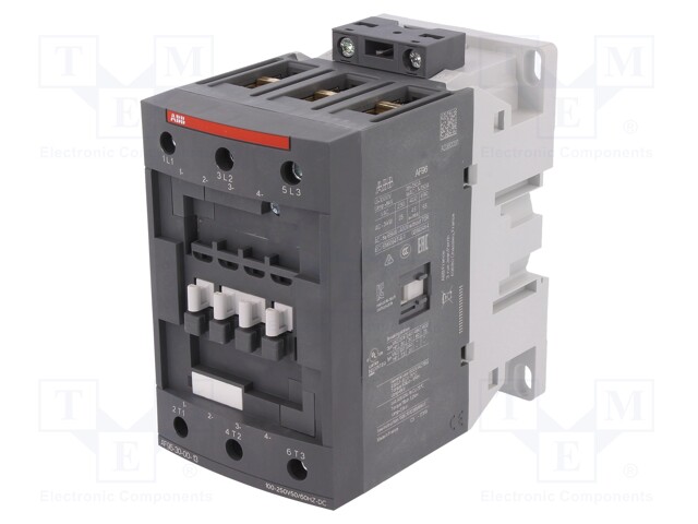 Contactor: 3-pole; NO x3; 100÷250VAC; 100÷250VDC; 96A; AF; -25÷60°C