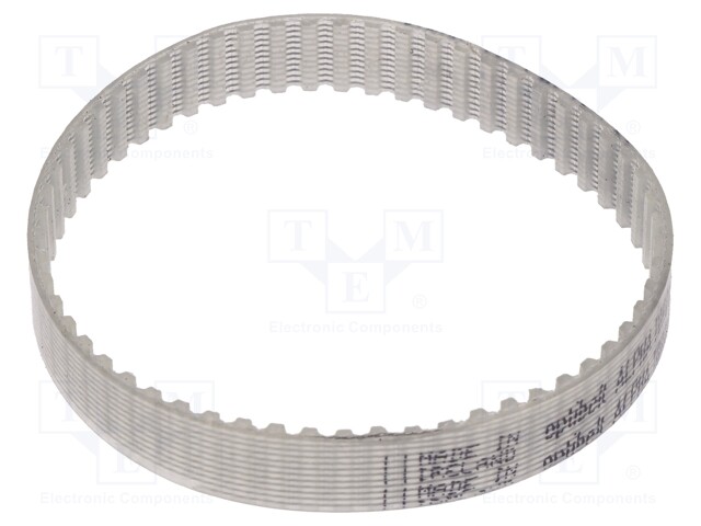 Timing belt; T2.5; W: 6mm; H: 1.3mm; Lw: 145mm; Tooth height: 0.7mm