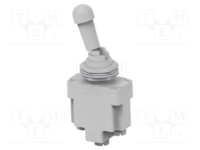 Switch: toggle; Pos: 2; SPDT; ON-ON; 15A/115VAC; 20A/28VDC; -55÷85°C