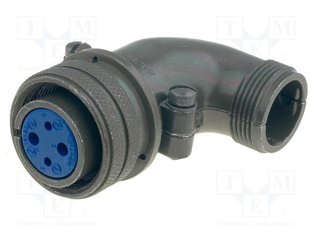 Connector: circular; Series: 97; plug; female; PIN: 4(2+2)