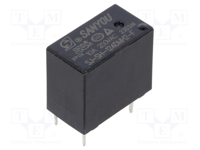 Relay: electromagnetic; SPST-NO; Ucoil: 24VDC; Icontacts max: 12A