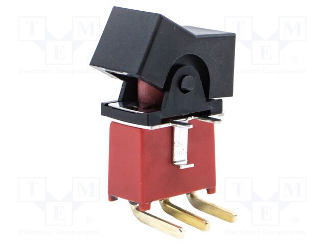 ROCKER SWITCH, SPDT, 5A, 120VAC, 28VDC, BLACK
