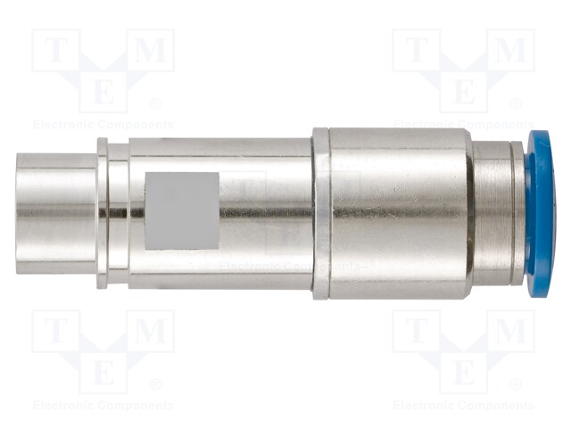 Contact; female; Han-Modular®; pipe OD Ø10mm; brass; 10bar