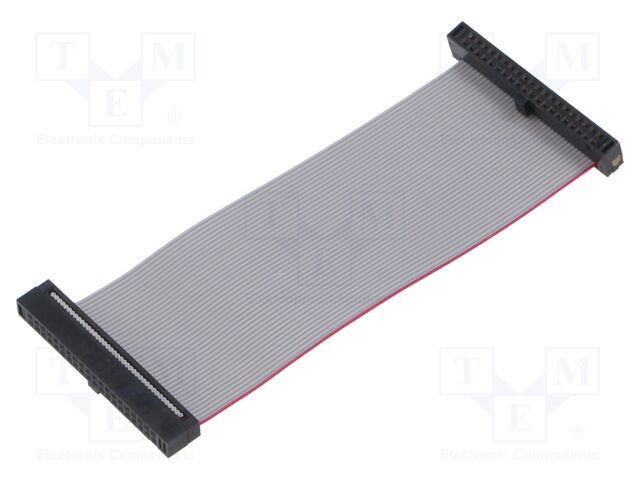 Ribbon cable with IDC connectors; Tape ph: 0.64mm; 76.2mm