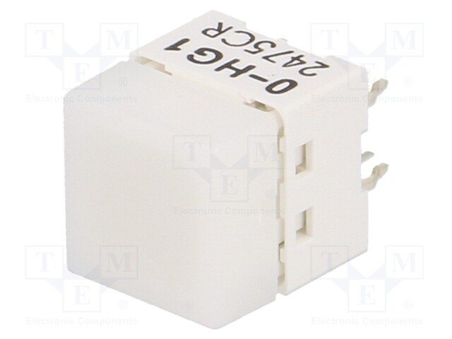 Switch: keypad; Pos: 2; SPST-NO; 0.05A/24VDC; white; Illumin: LED