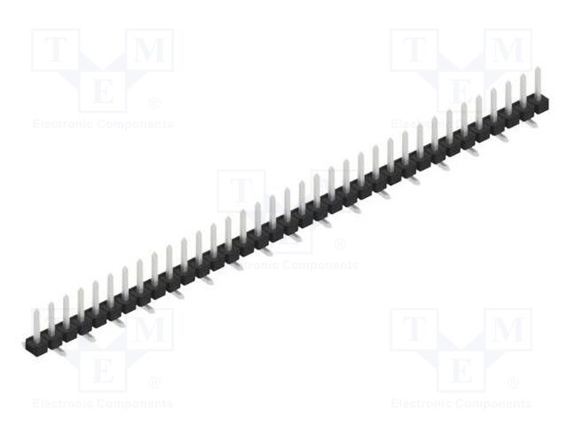 Connector: pin strips; pin header; male; PIN: 35; 2.54mm; SMT; 1x35