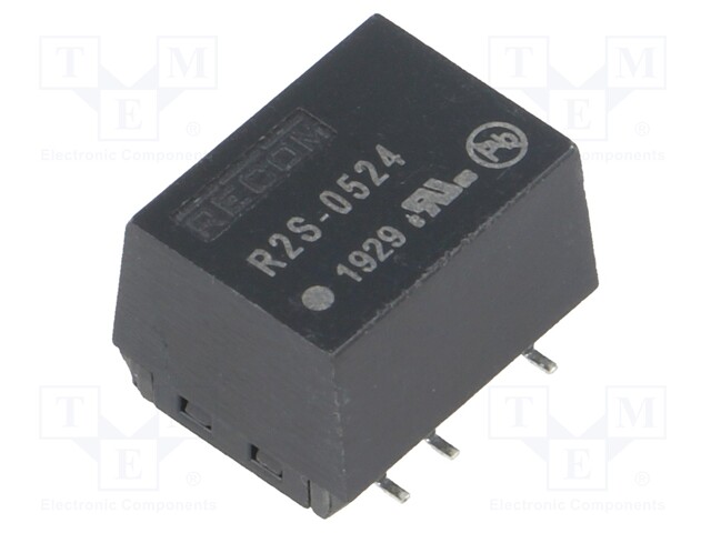 Converter: DC/DC; 2W; Uin: 4.5÷5.5V; Uout: 24VDC; Iout: 83mA; SMD
