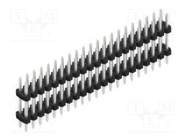 Connector: pin strips; pin header; male; PIN: 42; 2mm; THT; 2x21