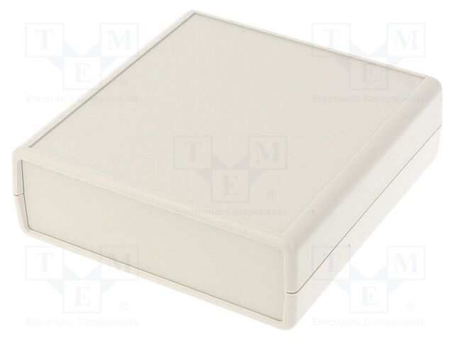 Enclosure: with panel; X: 105mm; Y: 110mm; Z: 35mm; ABS; grey; IP54
