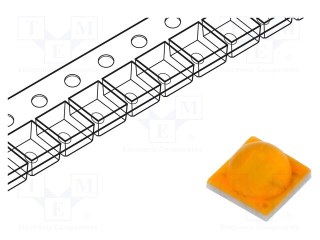 LED; white warm; 2700-3000(typ)-3300K; 180÷200lm; 120°; 700mA