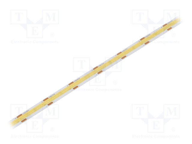 COB LED tape; white cold; 12V; LED/m: 480; 8mm; IP65; 8W/m; bendable