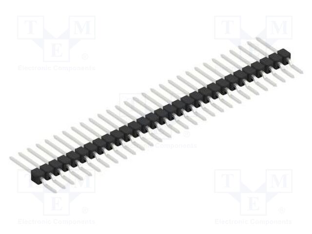 Connector: pin strips; pin header; male; PIN: 29; 2.54mm; SMT; 1x29