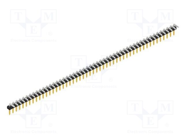 Connector: pin strips; pin header; male; PIN: 50; 2mm; THT; 1x50