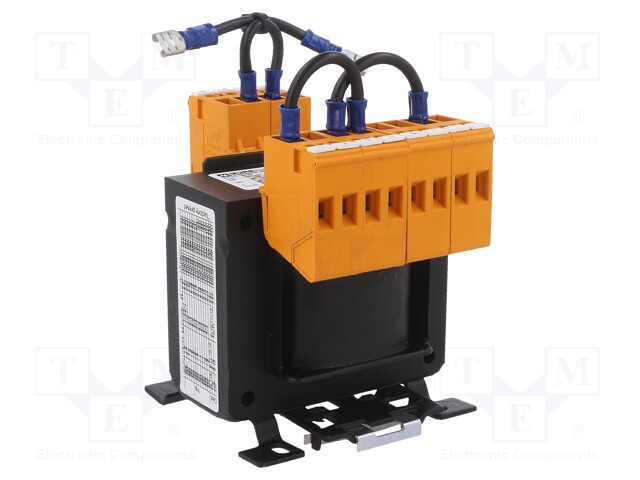 Transformer: mains; 63VA; 115V; 115V; Leads: terminal block; IP00