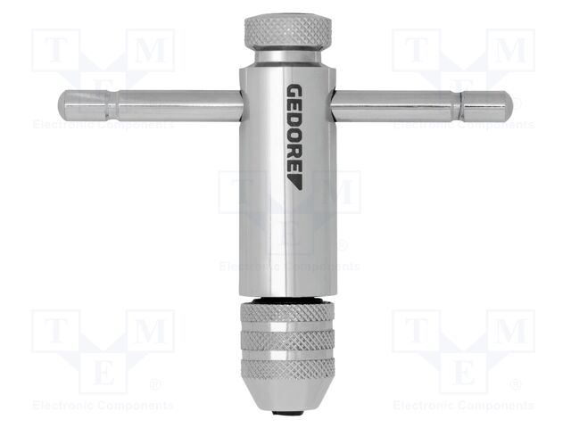 Tool holder; 85mm; with ratchet; M3-M8; taps,screw extractor