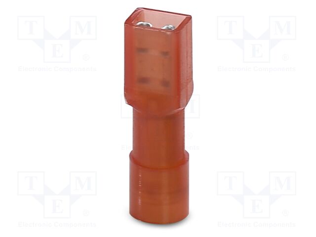 PA; insulated; Body: red; Tip: flat