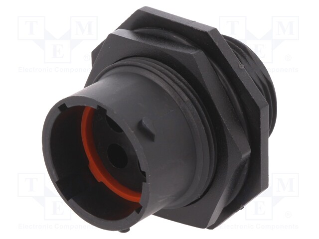 Connector: circular; Series: eco|mate Aquarius; socket; male; 250V