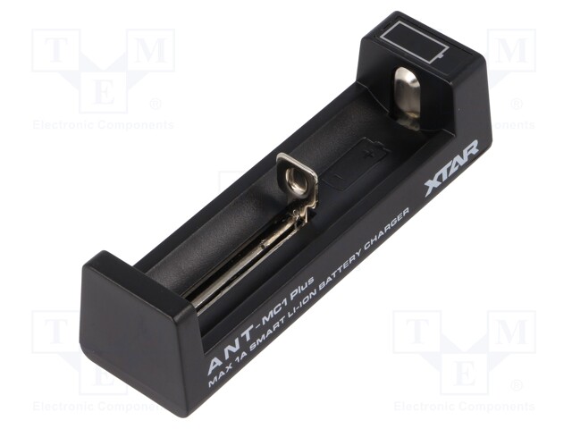 Charger: microprocessor-based; Li-Ion; 1A; Cells quantity: 1