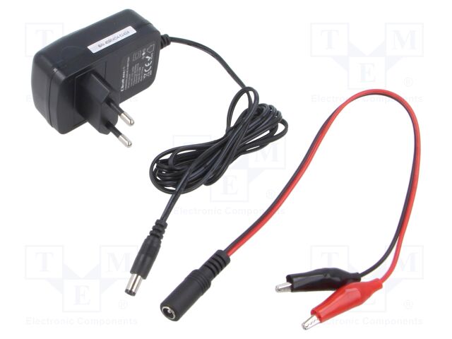 Charger: for rechargeable batteries; AGM,GEL,acid-lead; 1A; 12W