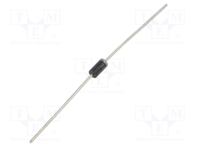 Diode: rectifying; THT; 600V; 1A; tape; Ifsm: 30A; DO41; Ufmax: 1.3V