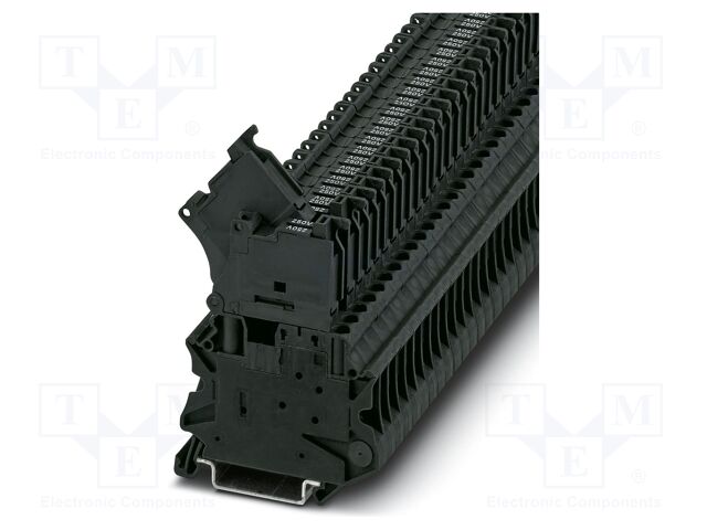 Splice terminal: rail; UT; screw terminal; PA; 0.14÷6mm2; W: 6.2mm