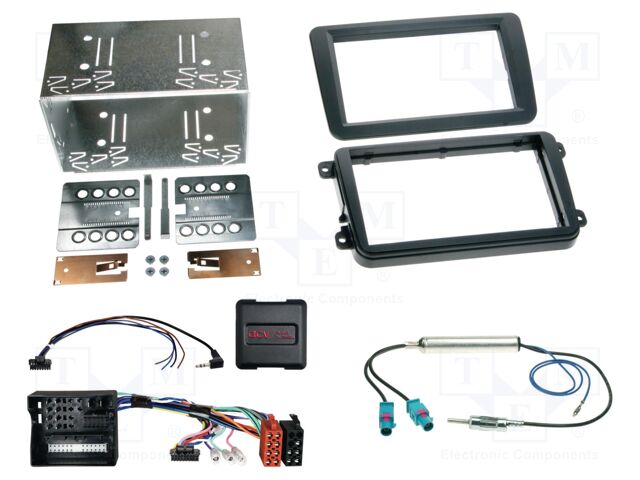 Adapter for control from steering wheel; Seat,VW; black