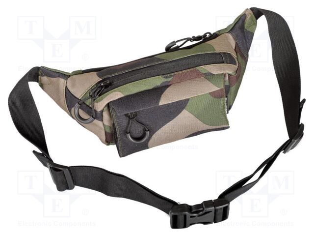 Waist bag; camo; polyester