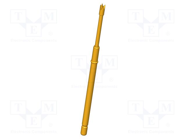 Test needle; Operational spring compression: 8mm; 5A; Ø: 1.3mm