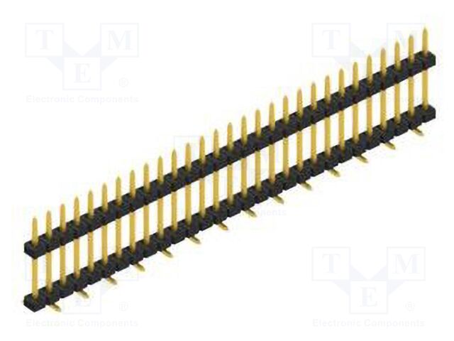 Connector: pin strips; pin header; male; PIN: 29; 2mm; SMT; 1x29