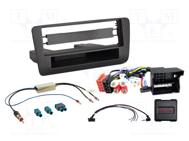 Adapter for control from steering wheel; Audi; black