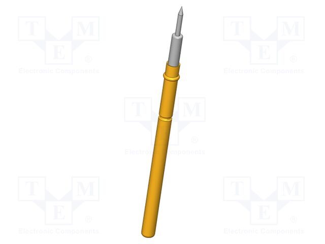 Test needle; Operational spring compression: 4mm; 5A; Ø: 0.6mm