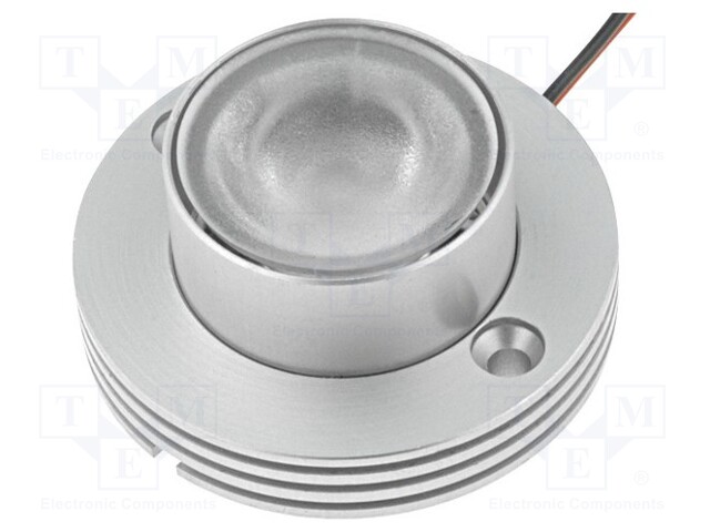 Module: LED; Colour: white warm; 1155mW; 100(typ)lm; 3.3VDC; 45°
