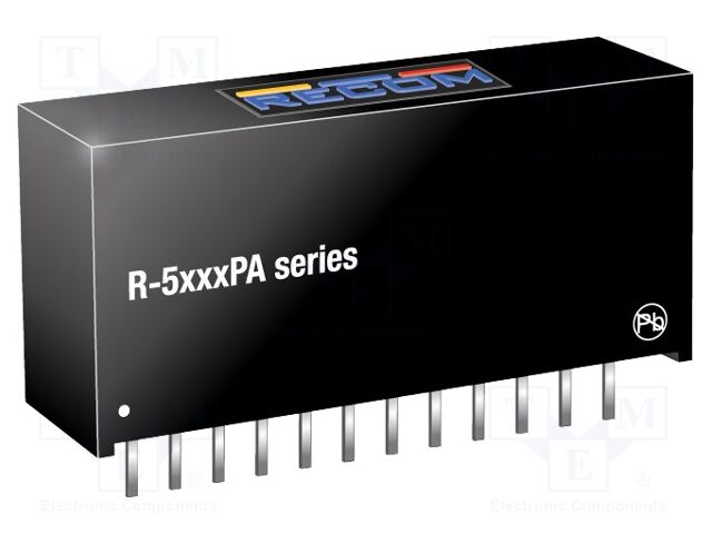 Converter: DC/DC; 9.9W; Uin: 4.5÷18V; Uout: 3.3VDC; Iout: 3A; SIP12