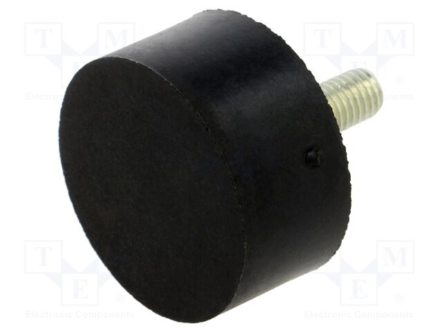 Vibroisolation foot; Ø: 40mm; H: 20mm; Shore hardness: 70±5; 980N