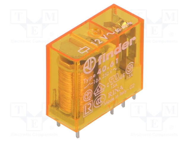 Relay: electromagnetic; miniature