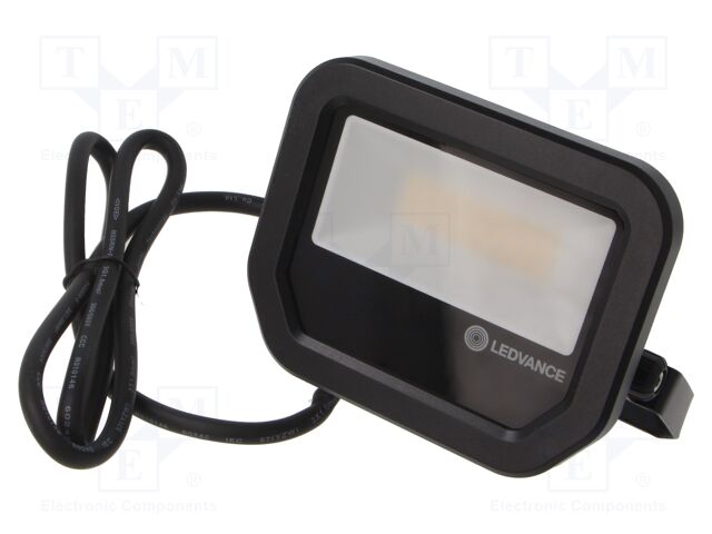 Lamp: LED flood light; 8W; 230VAC; white warm; 3000K; CRImin: 80