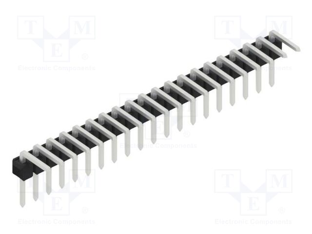Connector: pin strips; pin header; male; PIN: 20; 2.54mm; THT; 1x20