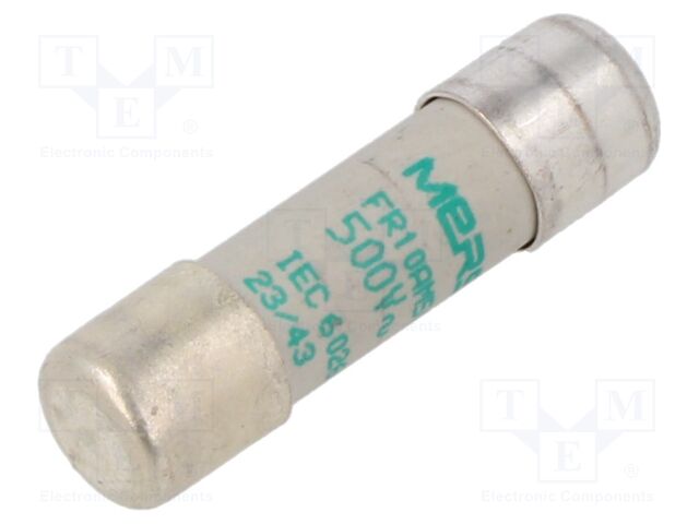 Fuse: fuse; aM,time-lag; 4A; 500VAC; 10x38mm