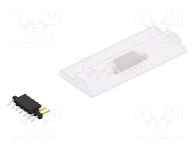 Connector: pin strips; pin header; male; PIN: 7; 2mm; SMT; 1x7; 100V