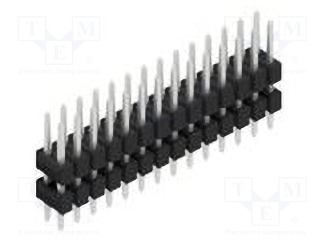 Connector: pin strips; pin header; male; PIN: 28; 2.54mm; THT; 2x14