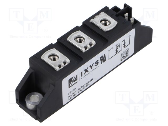 Module; double series; 1.6kV; 140A; TO240AA; Ufmax: 1.28V; screw