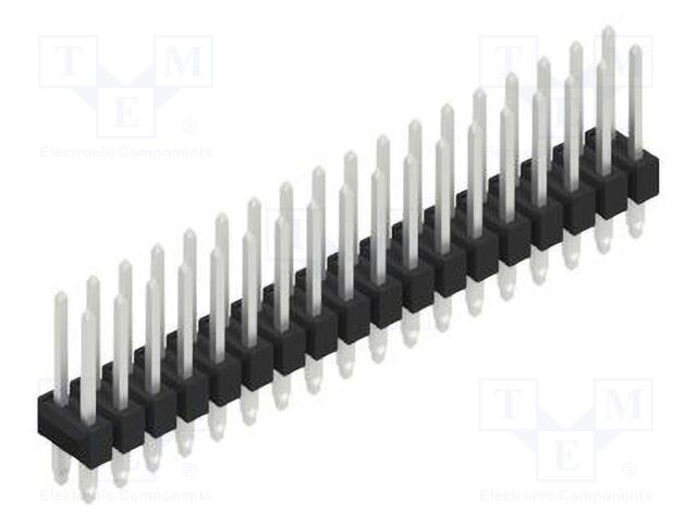 Connector: pin strips; pin header; male; PIN: 36; 2.54mm; THT; 2x18