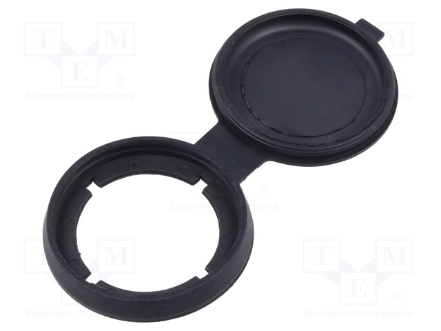 Cover; 22mm; Harmony XB5; -40÷70°C; Ø22mm; IP65; Colour: black
