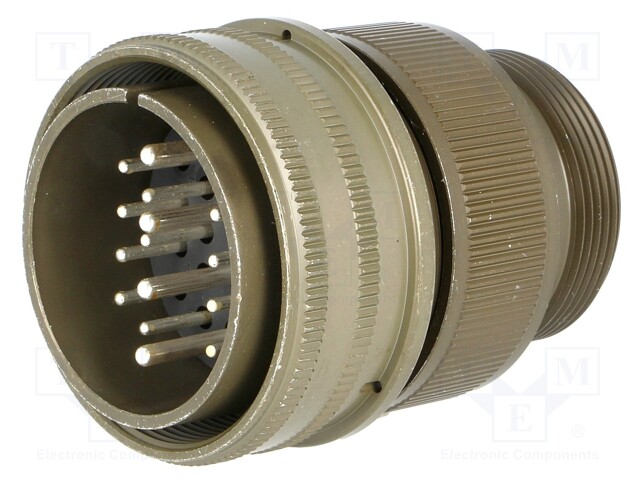 Connector: circular; Series: DS/MS; plug; male; PIN: 22(4+18)