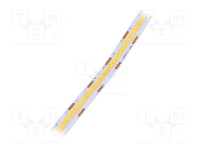 COB LED tape; white neutral; LED/m: 480; 10mm; IP20; 180°; 12W/m