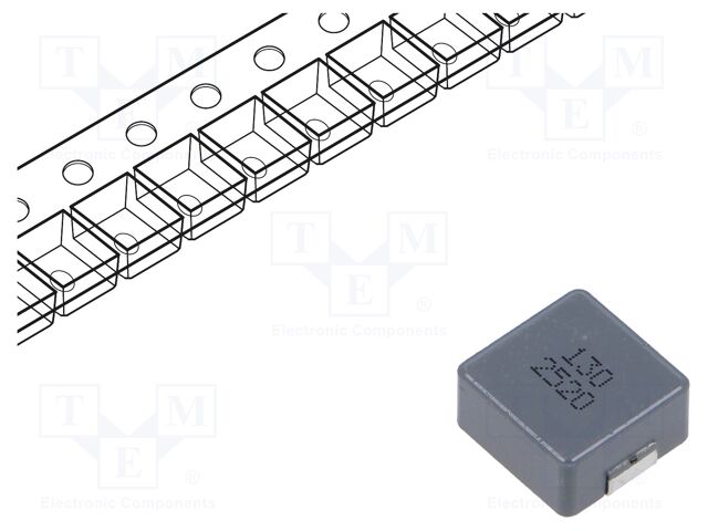 Inductor: wire; SMD; 13uH; ±20%; 13.5x12.5x6.2mm