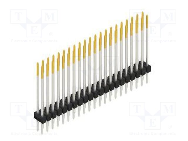 Connector: pin strips; pin header; male; PIN: 42; 2.54mm; THT; 2x21