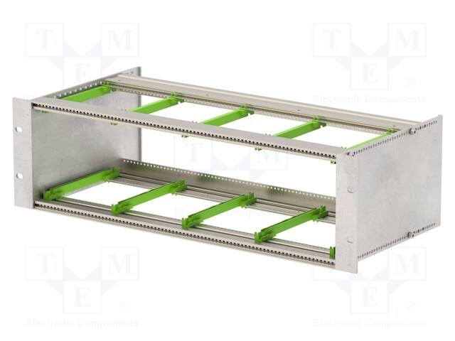 Enclosure: instrument; Standard: 19"; 3U; Enclos.mat: aluminium